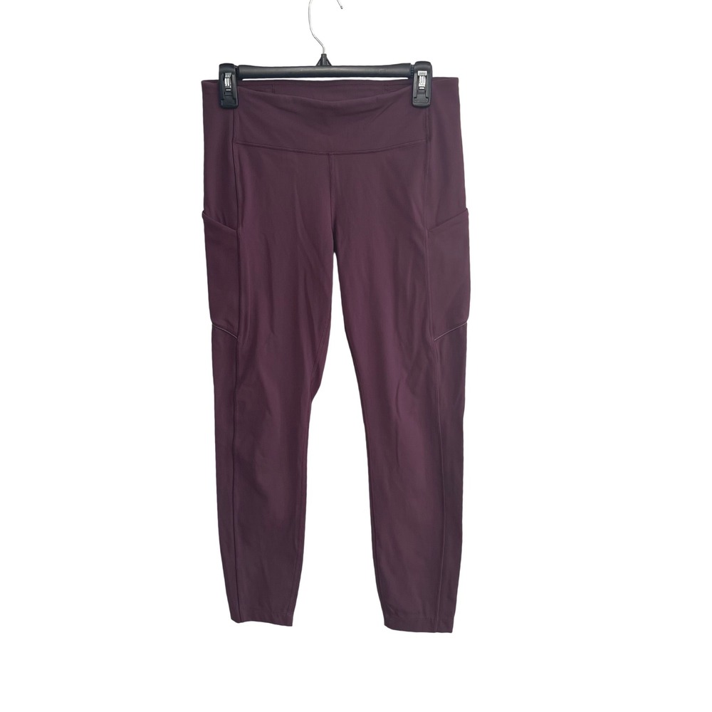 Lululemon Speed Up Tight 25 Womens 8 Purple Running Leggings Luxtreme Pockets